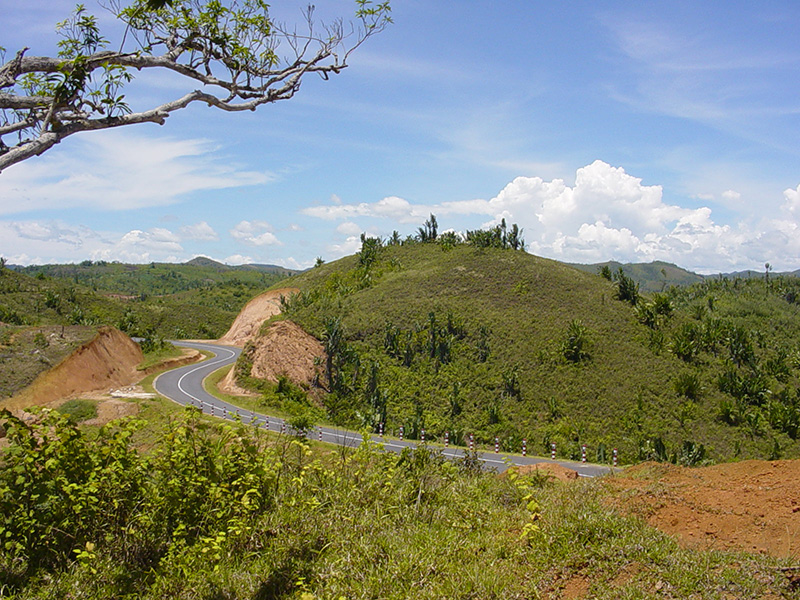 Ambatobe—Vatomandry Highway in Madagascar